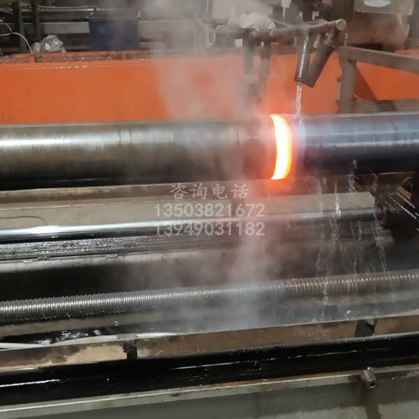 新疆砼泵管高频淬火 超音频泵管淬火 泵管淬火成套设备 水泥砼泵管内壁淬火
